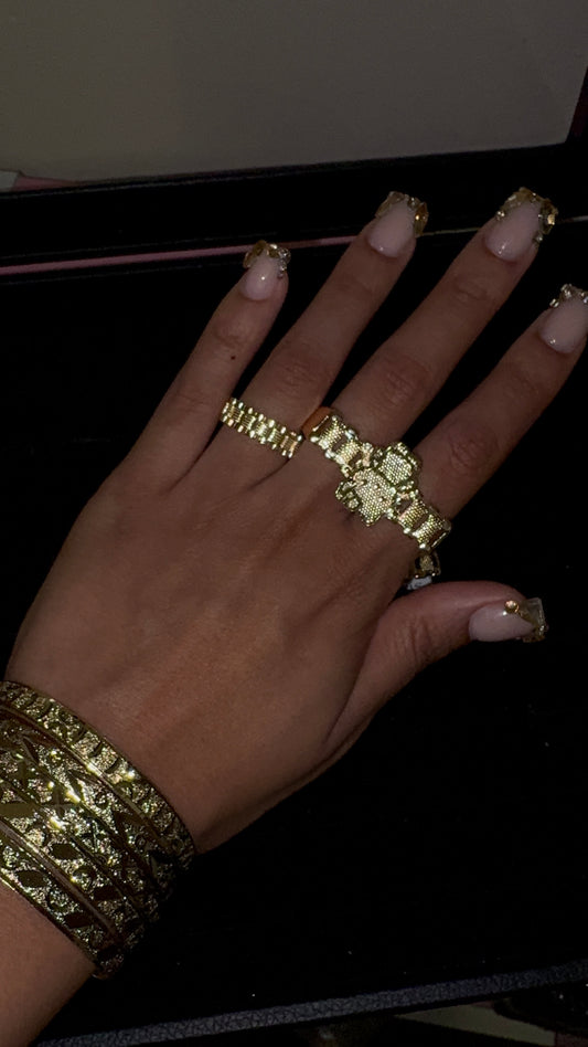 DOUBLE FB HK RING
