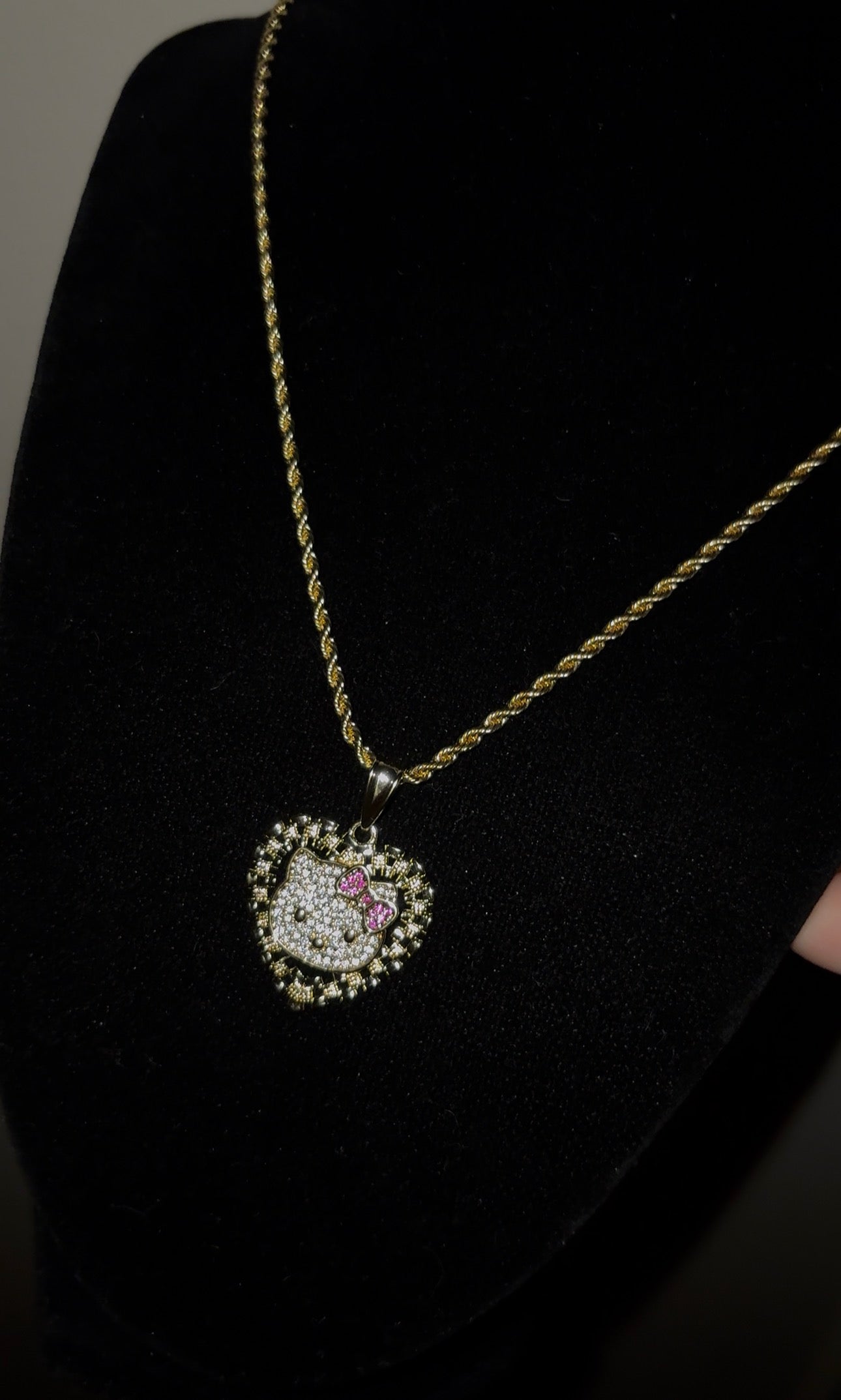 Pink DMD HK Necklace